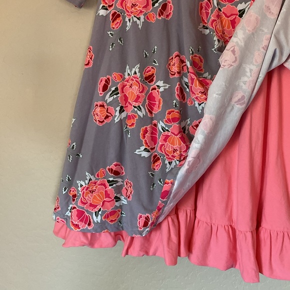 Matilda Jane, XL, rose print, fit and flare dress - Picture 4 of 13